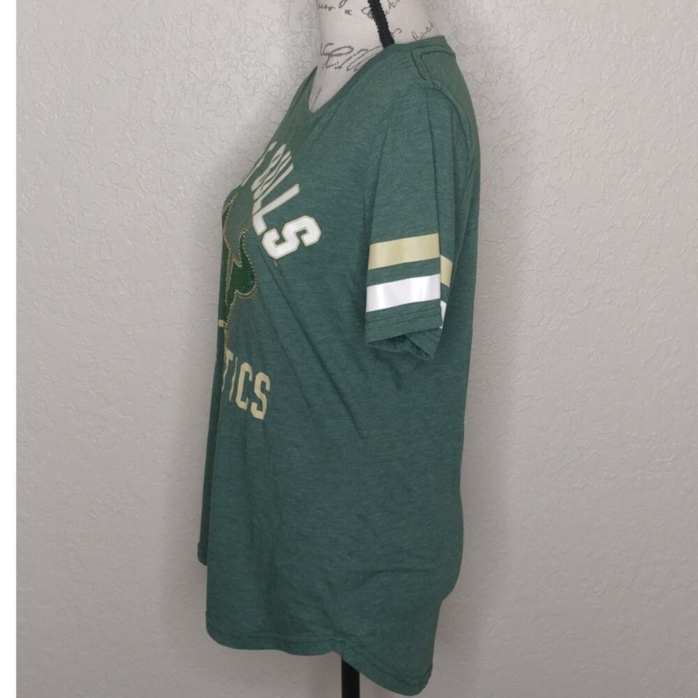 G-III 4Her by Carl Banks USF Bulls Rhinestone Detail Shirt Size L (CL) - Picture 2 of 7